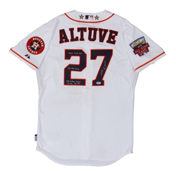 Jose Altuve 2014 All-Star Game Worn and Signed Jersey (MLB Authenticated)